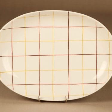 Arabia Verkko serving plate designer Raija Uosikkinen