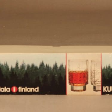 Iittala Kuusi lasi, 13 cl, 4 kpl, suunnittelija Jorma Vennola, 13 cl