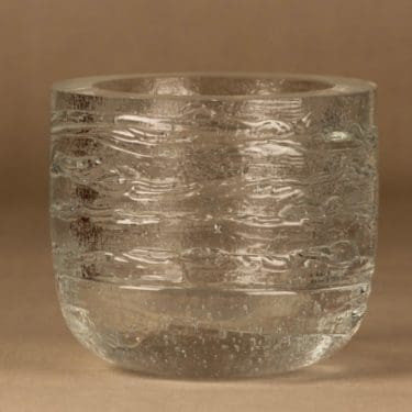 Iittala Arkipelago vase, clear designer Timo Sarpaneva