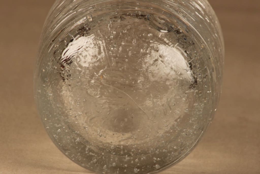 Iittala Arkipelago maljakko, kirkas, suunnittelija Timo Sarpaneva, massiivinen kuva 3