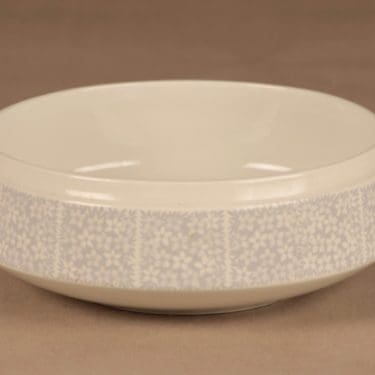 Arabia Pitsi bowl, gray designer Raija Uosikkinen