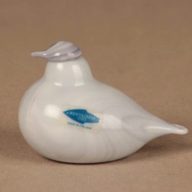 Nuutajärvi lintu , Kivitasku, suunnittelija Oiva Toikka, Kivitasku, signeerattu