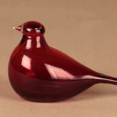 Nuutajärvi lintu , Tirri, suunnittelija Oiva Toikka, Tirri, signeerattu