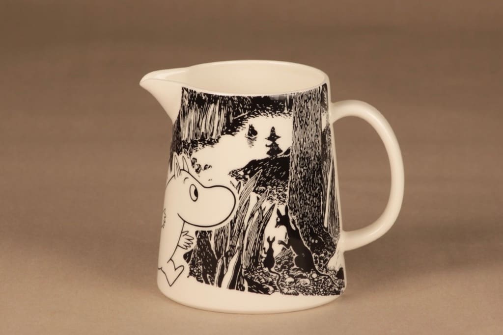 Arabia Muumi kaadin, Seikkailu, suunnittelija Tove Slotte-Elevant, Seikkailu, 1 l