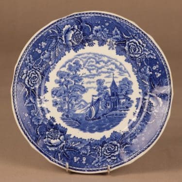 Arabia Maisema lautanen, 23.5 cm, suunnittelija , 23.5 cm, kuparipainokoriste