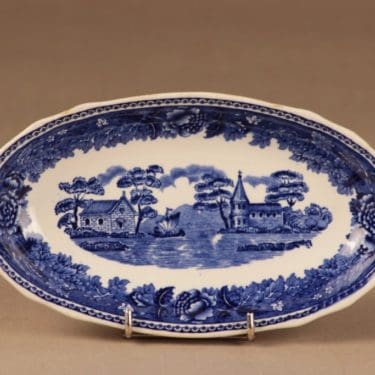 Arabia Maisema sillivati, sininen, suunnittelija tuntematon,