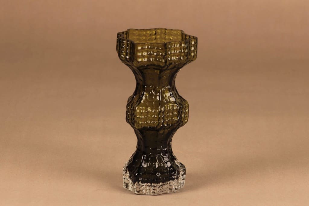 Riihimäen lasi 1419 maljakko, Fenomena, suunnittelija Nanny Still, Fenomena