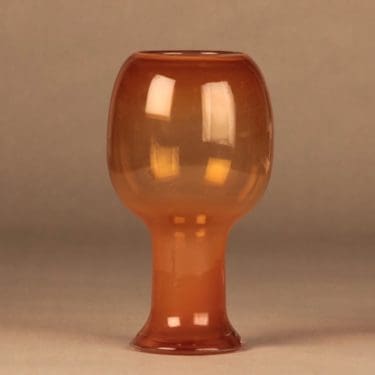 Nuutajärvi pokaali, uniikki, suunnittelija Oiva Toikka, uniikki, signeerattu