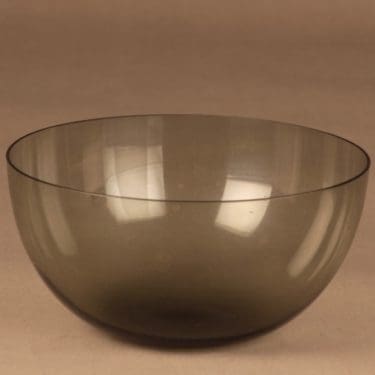 Nuutajärvi 1329 kulho, harmaa, suunnittelija Kaj Franck,