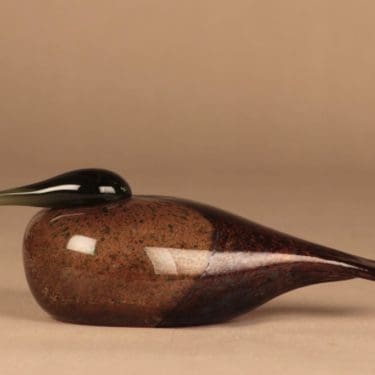 Nuutajärvi bird Eider designer Oiva Toikka