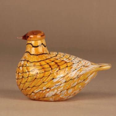 Nuutajärvi bird limited edition designer Oiva Toikka