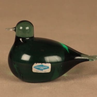 Nuutajärvi lintu , Pulmu, suunnittelija Oiva Toikka, Pulmu, signeerattu