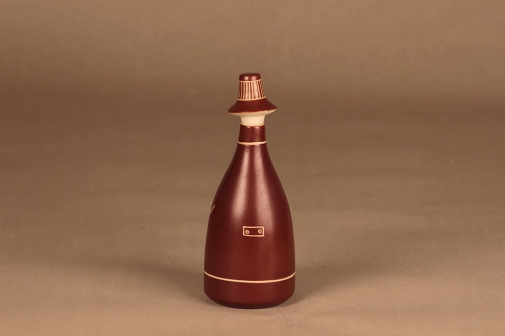 Arabia Tarina karahvi ja 6 lasia, käsinraaputettu, 1+6 kpl, suunnittelija , käsinraaputettu kuva 3