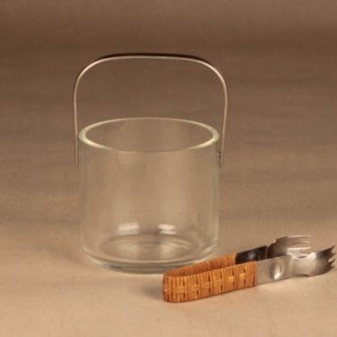 Nuutajärvi 1373 jääpalakulho, kirkas, suunnittelija Kaj Franck,