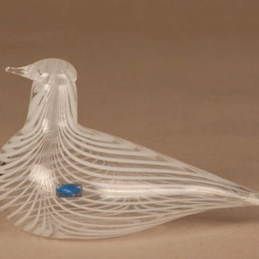 Nuutajärvi lintu , Pälvipyy, suunnittelija Oiva Toikka, Pälvipyy, signeerattu