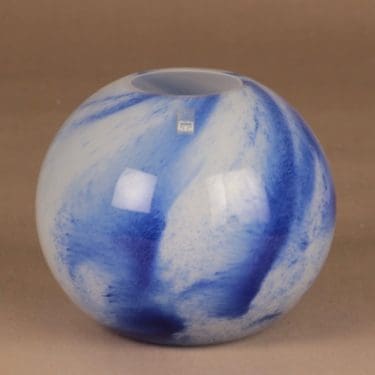 Riihimäen lasi Koralli maljakko, monivärinen, suunnittelija Tamara Aladin,