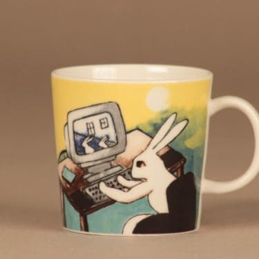 Arabia Teema pupumuki, Nörttipuput, suunnittelija Heljä Liukko-Sundström, Nörttipuput, pupu, jänis