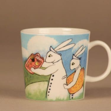 Arabia Teema pupumuki, Hoituripuput, suunnittelija Heljä Liukko-Sundström, Hoituripuput, pupu, jänis