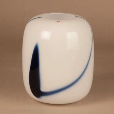 Iittala Blues maljakko, signeerattu, suunnittelija Timo Sarpaneva, signeerattu, numeroitu
