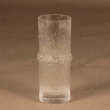 Iittala Niva maljakko, signeerattu, suunnittelija Tapio Wirkkala, signeerattu