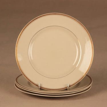 Arabia Elite lautanen, 16.5 cm, 4 kpl, suunnittelija Olga Osol, 16.5 cm, raita