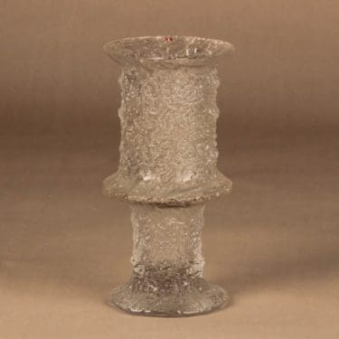 Iittala Nardus maljakko, kirkas, suunnittelija Tapio Wirkkala,