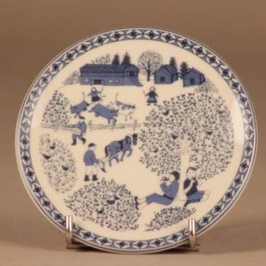 Arabia seinälautanen, Kevät, suunnittelija Raija Uosikkinen, Kevät