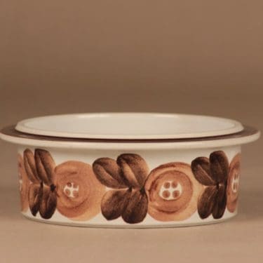 Arabia Rosmarin kulho, käsinmaalattu, suunnittelija Ulla Procope, käsinmaalattu, signeerattu