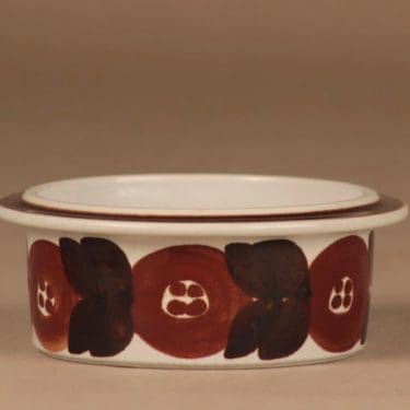 Arabia Rosmarin kulho, käsinmaalattu, suunnittelija Ulla Procope, käsinmaalattu, signeerattu