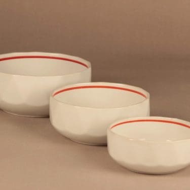 Arabia kulho, 3 kpl, suunnittelija ,