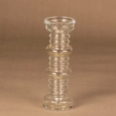 Riihimäen lasi Carmen maljakko, kirkas, suunnittelija Tamara Aladin,