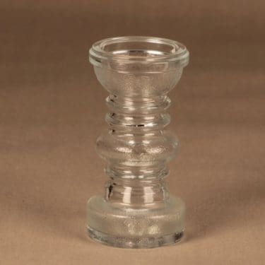 Riihimäen lasi Carmen maljakko, kirkas, suunnittelija Tamara Aladin,