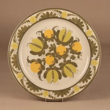 Arabia PW serving plate, hand-painted designer Raija Uosikkinen