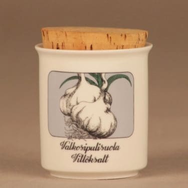 Arabia maustepurkki, Oregano, suunnittelija Veikko Roininen, Oregano