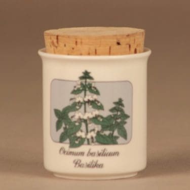 Arabia maustepurkki, Basilika, suunnittelija Veikko Roininen, Basilika