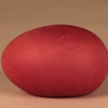 Nuutajärvi muna, Tilaustyö, suunnittelija Oiva Toikka, Tilaustyö, signeerattu