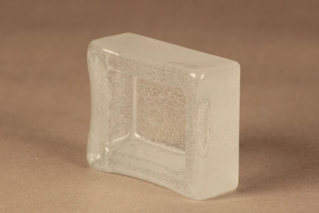 Nuutajärvi Iglu kulho, kirkas, suunnittelija Oiva Toikka, kuva 2