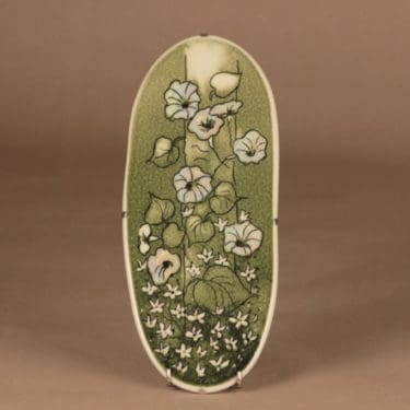 Arabia HLS seinälaatta, Elämänlanka, suunnittelija Heljä Liukko-Sundström, Elämänlanka, tilaustyö