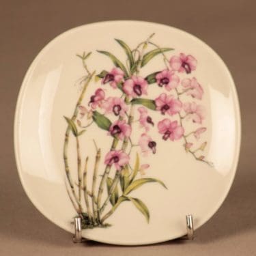 Arabia Syyspuikkokämmekkä seinätaulu, Dendrobium Bigibbum, suunnittelija Mary Grierson, Dendrobium Bigibbum, serikuva, kukka