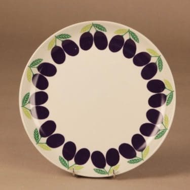Arabia Pomona Luumu plate 23.5 cm designer Raija Uosikkinen