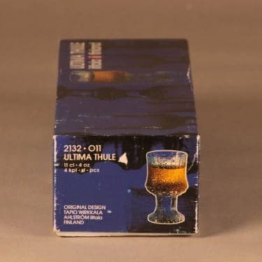 Iittala Ultima Thule liköörilasi, 11 cl, 4 kpl, suunnittelija Tapio Wirkkala, 11 cl