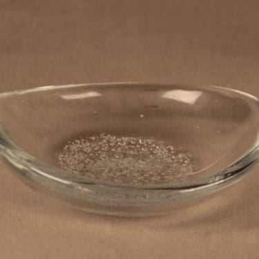 Iittala Soodakupla art glass, signed designer Kaj Franck