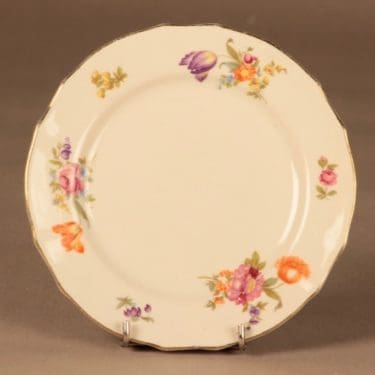 Arabia Kesäkukka lautanen, 23.5 cm, suunnittelija Richter Reinhard, 23.5 cm, kukka