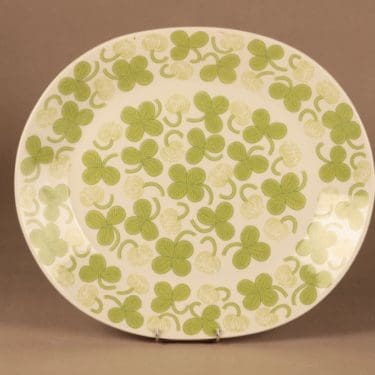 Arabia Apila tarjoiluvati, vihreä, suunnittelija Birger Kaipiainen,