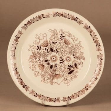 Arabia Tuula lautanen, 23.5 cm, suunnittelija Esteri Tomula, 23.5 cm