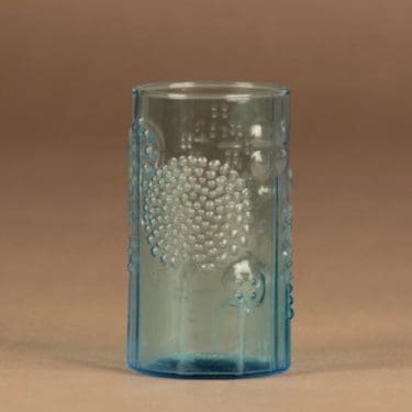 Nuutajärvi Flora lasi, 20 cl, suunnittelija Oiva Toikka, 20 cl