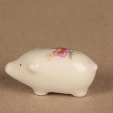 Arabia figuuri, possu, suunnittelija Friedl Holzer-Kjellberg, possu