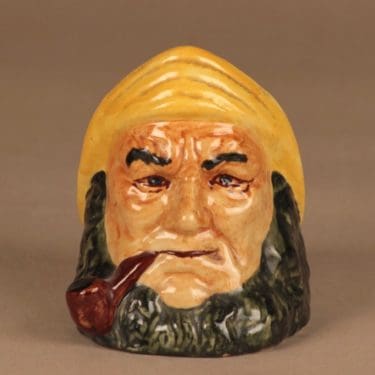 Kupittaan Savi 57 merikarhu, käsinmaalattu, suunnittelija Irja Suova, käsinmaalattu, signeerattu