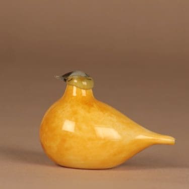 Nuutajärvi lintu , yrityslintu, suunnittelija Oiva Toikka, yrityslintu, signeerattu