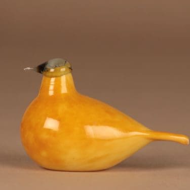 Nuutajärvi lintu , yrityslintu, suunnittelija Oiva Toikka, yrityslintu, signeerattu